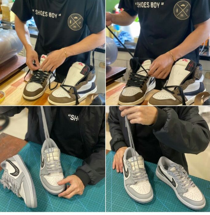 Không gian chăm sóc giày tiêu chuẩn tại ShoesBoy