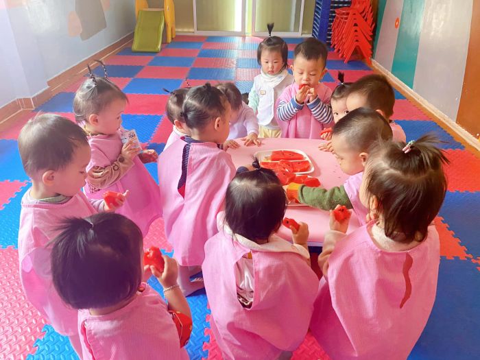 Khoảnh khắc ấm áp tại Nhóm trẻ KITTY