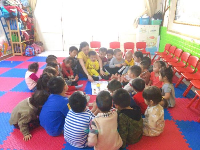 Những khoảnh khắc vui chơi hồn nhiên tại Mầm Non Tuổi Thần Tiên