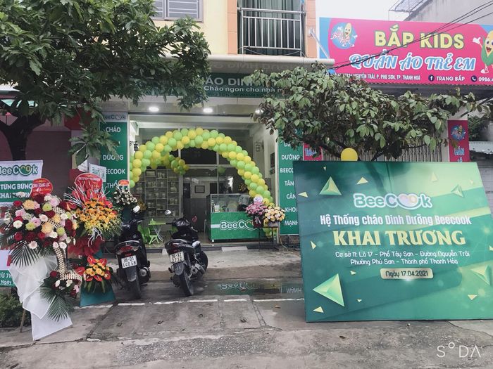 Hình ảnh thực tế món cháo dinh dưỡng thơm ngon tại BEECOOK