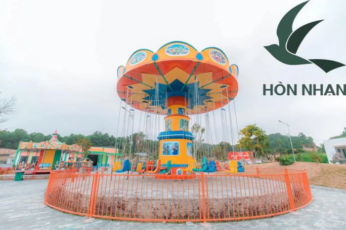 Khu vui chơi ngoài trời nhộn nhịp tại Hòn Nhạn