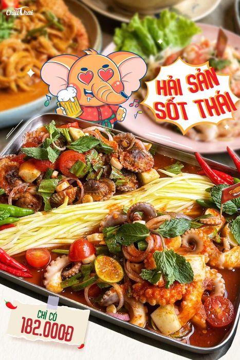 Trải nghiệm ẩm thực độc đáo tại Chill Thai