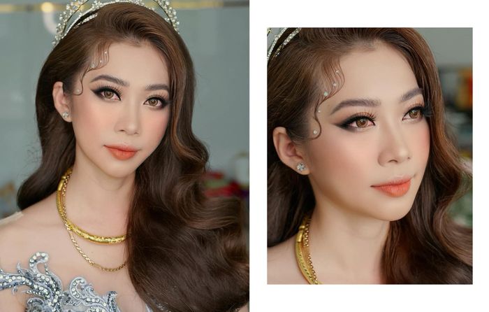 Tác phẩm trang điểm cô dâu tinh tế từ Mạnh Trần