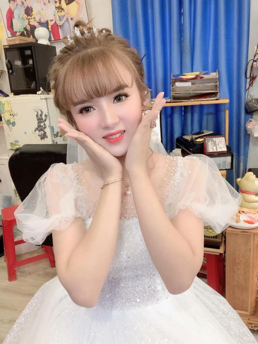Hình ảnh cô dâu lộng lẫy tại Áo cưới Kim Hòa