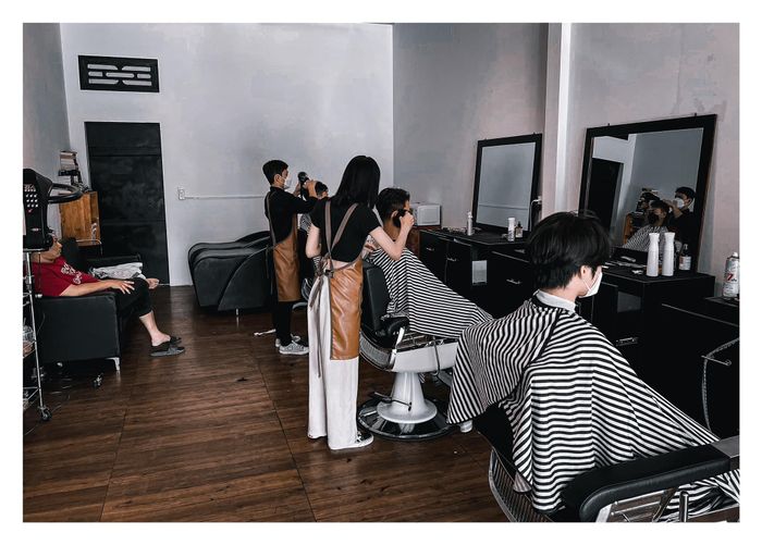 Hình ảnh những tác phẩm nghệ thuật tóc nam tại Nguyen Linh Private BarberShop