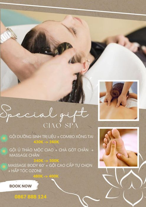 Không gian thư giãn đẳng cấp tại CIAO Spa