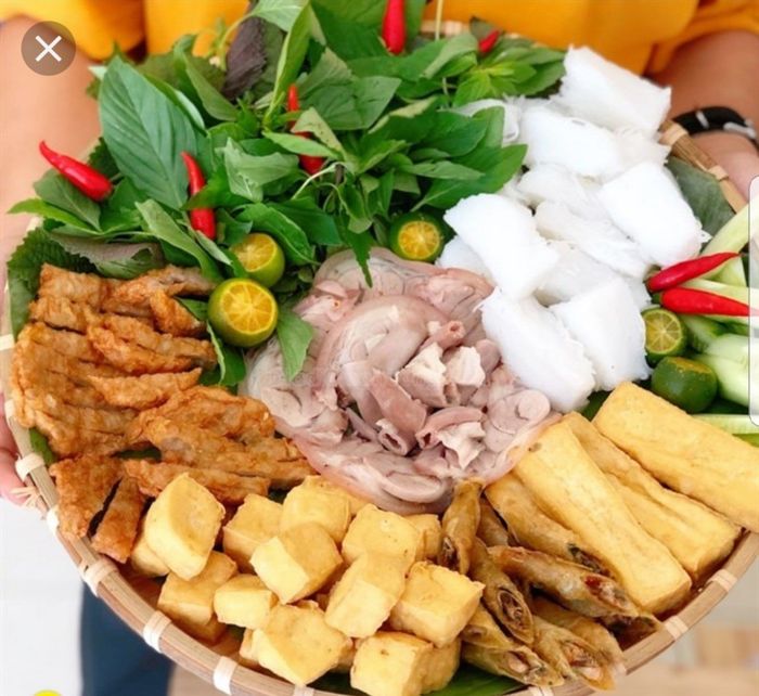 Những mẹt bún đậu bắt mắt đậm chất Bắc