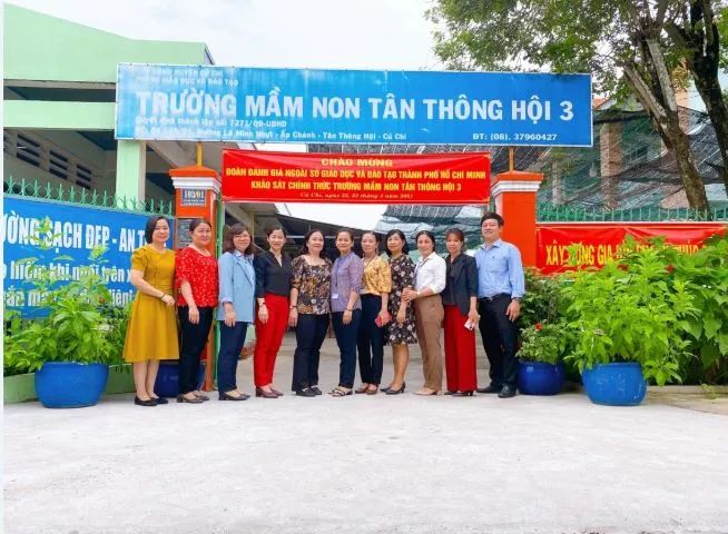 Hình ảnh ấn tượng về Trường Mầm Non Tân Thông Hội 3