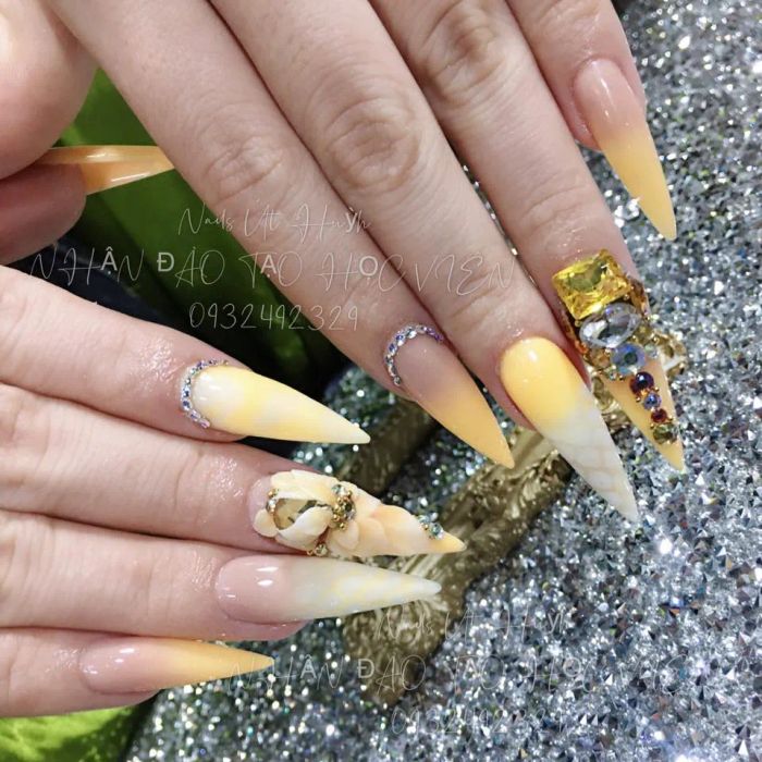 Bộ sưu tập nail ấn tượng tại Nail Út Huỳnh