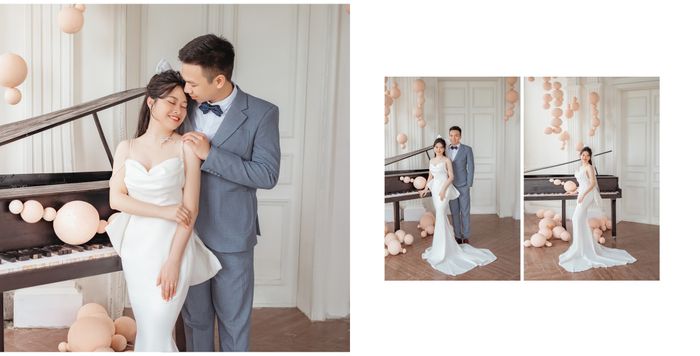 Những khoảnh khắc vàng trong album cưới 1996 Wedding Studio