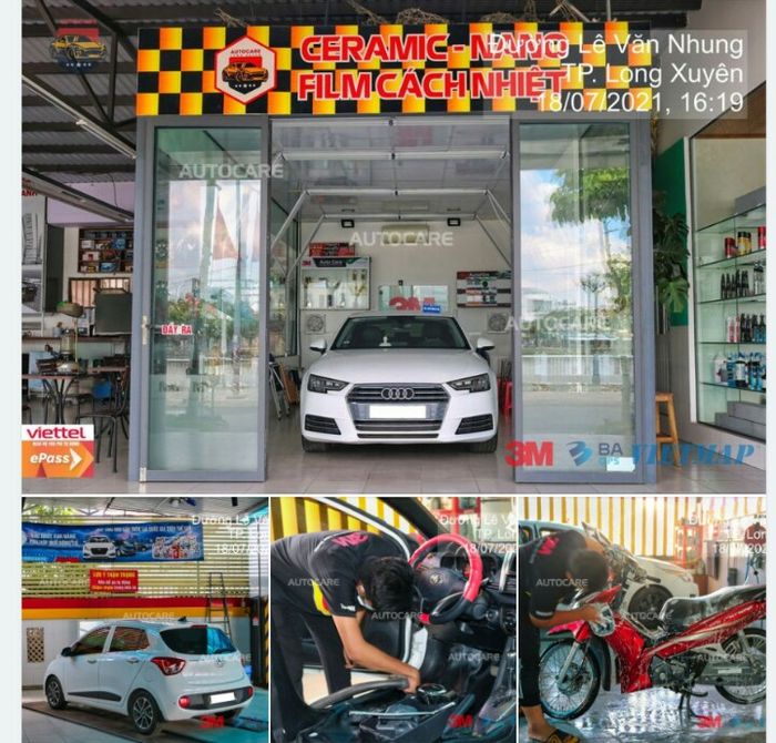 Quy trình chăm sóc xe chuyên nghiệp tại Autocare Long Xuyên