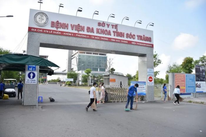Không gian khám chữa bệnh hiện đại tại Bệnh viện Đa khoa tỉnh Sóc Trăng
