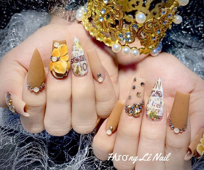Không gian sang trọng tại Hương Lê Nail