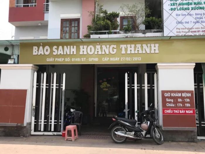 Không gian hiện đại tại Phòng khám Bảo Sanh Hoàng Thanh