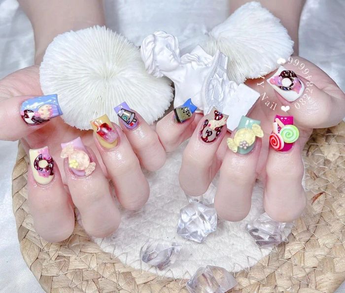 Bộ sưu tập nail độc đáo tại Amy Nail
