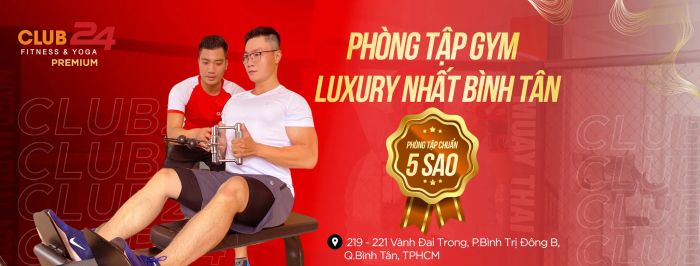 Không gian tập luyện đẳng cấp tại Club 24