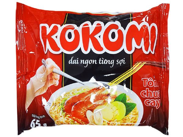 Ảnh minh họa: Tô mì Kokomi vàng ươm với hương vị gà sa tế đặc trưng