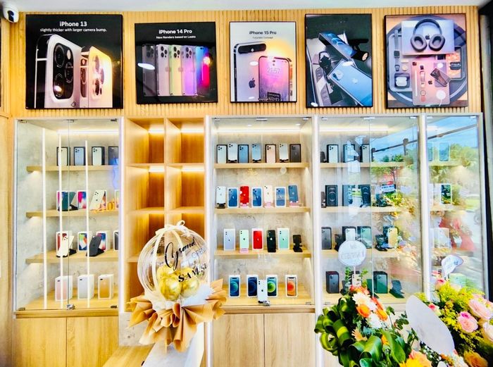 Không gian trưng bày sản phẩm Apple tại SAM Store