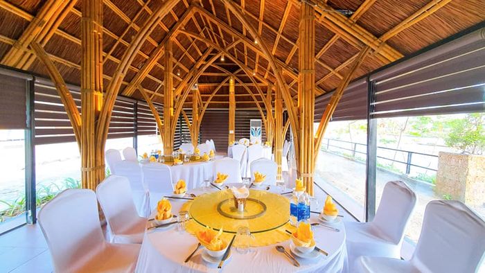 Kiến trúc tre độc đáo tại Everland Quảng Bình - Ảnh 1