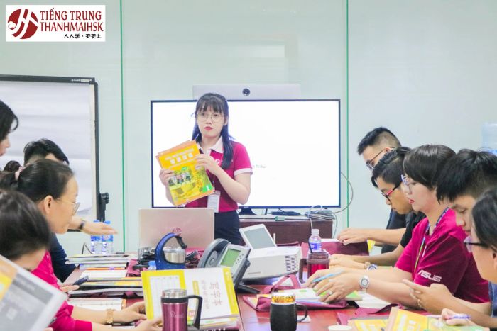 Hình ảnh hoạt động giảng dạy tại THANHMAIHSK