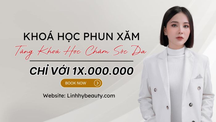 Không gian học tập chuyên nghiệp tại Linh Hy Beauty Center