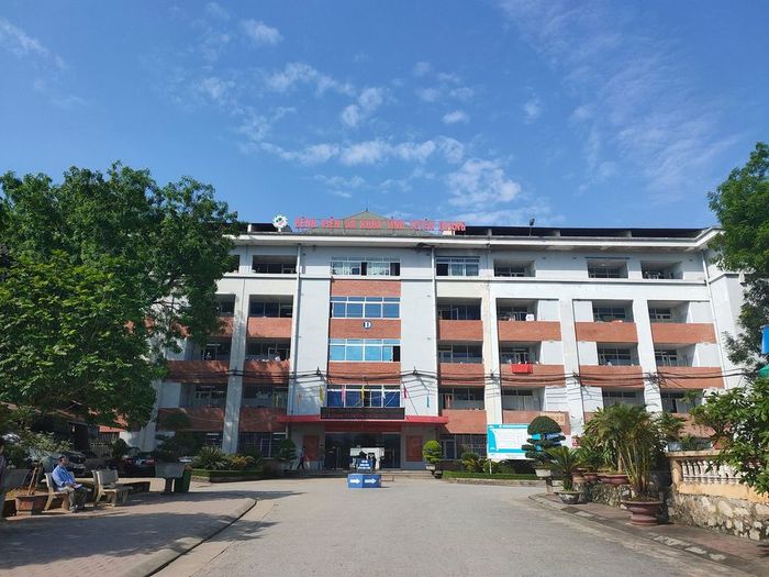 Hình ảnh mặt tiền hiện đại của Bệnh viện Đa khoa tỉnh Tuyên Quang