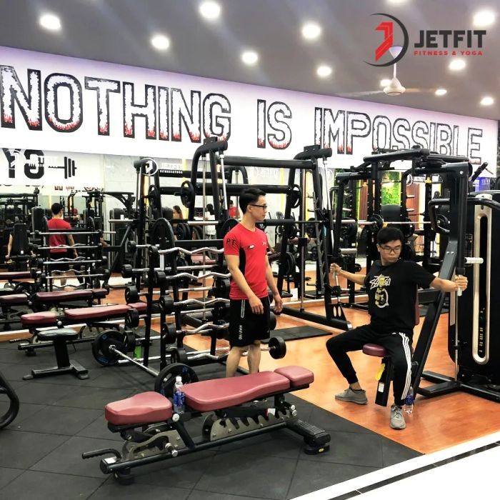 Hình ảnh hiện đại tại JetFit Fitness & Yoga