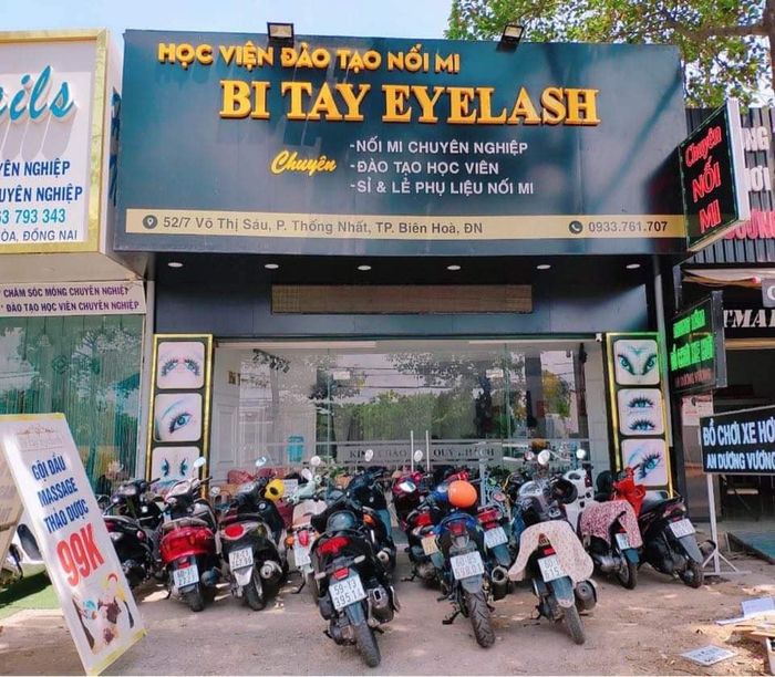Không gian đào tạo đạt chuẩn quốc tế tại Bi Tay Eyelash