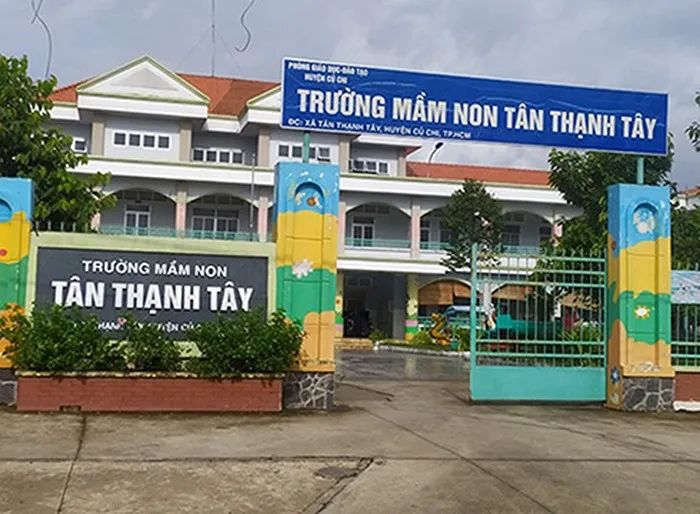 Hình ảnh đầu tiên về Trường Mầm Non Tân Thạnh Tây - không gian học tập tràn ngập tiếng cười trẻ thơ