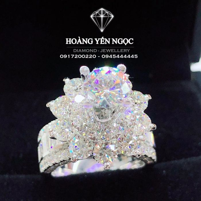 Bộ sưu tập nhẫn kim cương độc đáo tại Hoàng Yến Ngọc Diamond