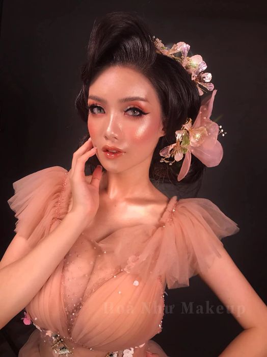 Tác phẩm nghệ thuật trang điểm từ Hòa Như Makeup