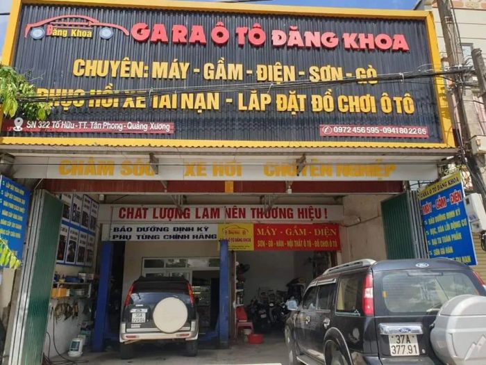 Gara Sửa Chữa và Nội Thất Ô Tô Đăng Khoa ảnh 1
