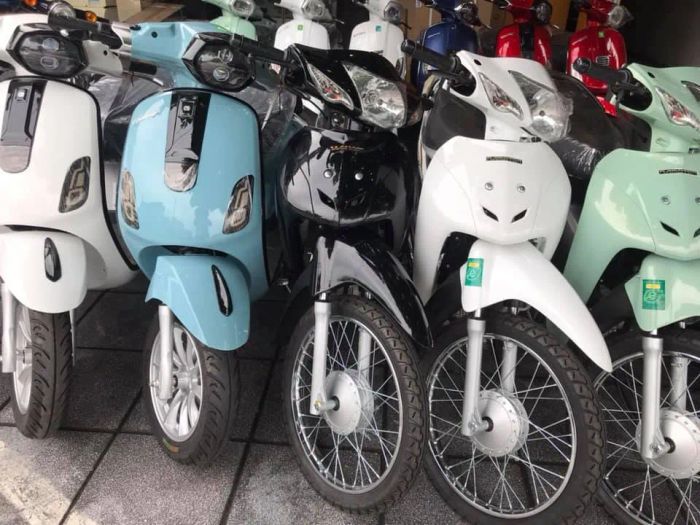Hình ảnh trưng bày độc đáo các mẫu xe điện mới nhất tại Xe điện Sơn Cường