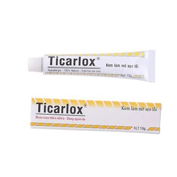 Kem Trị Sẹo Lồi Ticarlox Hình Ảnh 1