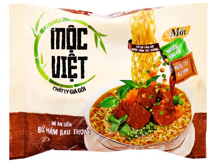 Ảnh minh họa: Gói mì Mộc Việt tiện lợi
