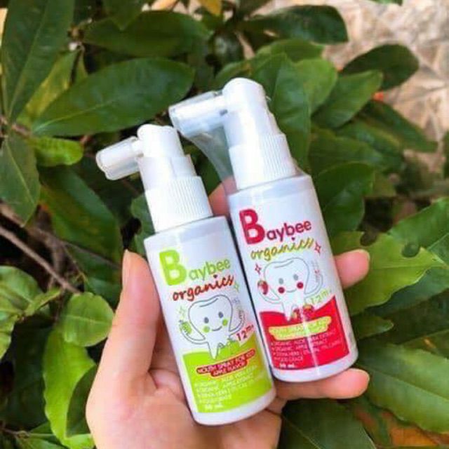 Xịt Chống Sâu Răng Baybee Organic - Bảo vệ răng bé yêu bằng tinh chất thiên nhiên, cho nụ cười khỏe mạnh từ những năm tháng đầu đời.