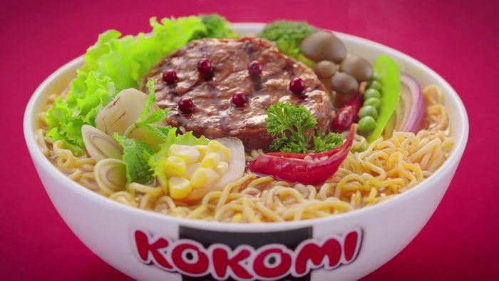 Ảnh minh họa: Gói mì Kokomi tôm chua cay bắt mắt