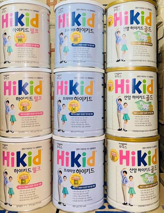 Hình ảnh sữa Hikid cao cấp
