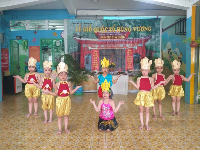 Ảnh 2 - Góc nhìn chân thực về môi trường học tập đầy màu sắc tại Trường Mầm non Tân Thông Hội 4