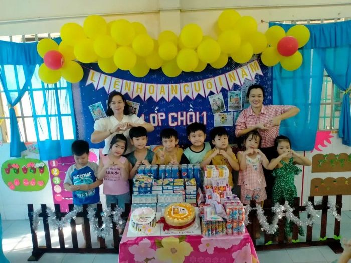 Không gian học tập hiện đại tại Trường Mầm non Thị trấn Củ Chi 1