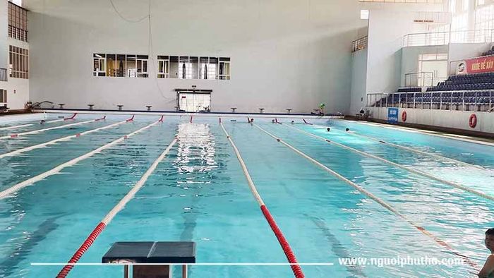 Không gian hiện đại tại Bể Bơi Việt Trì