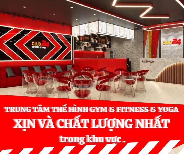 Hệ thống máy móc hiện đại tại Club 24
