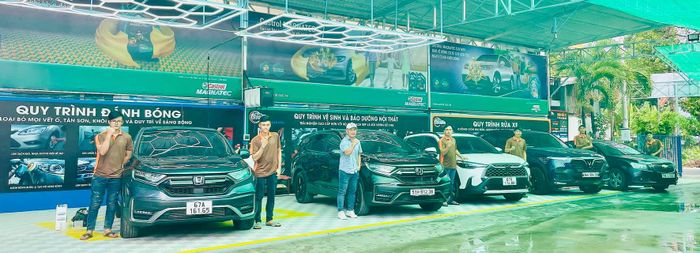 Hình ảnh không gian sang trọng tại Gogo Car Spa