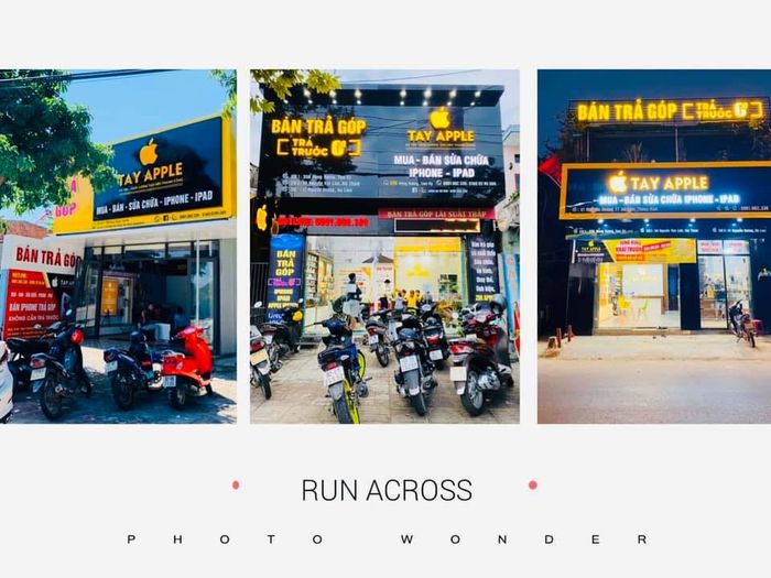 Không gian trưng bày hiện đại tại Tay Apple