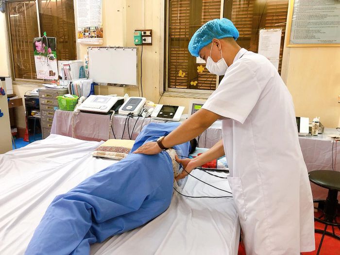 Hình ảnh khu vực vật lý trị liệu Bệnh viện PHCN Hương Sen