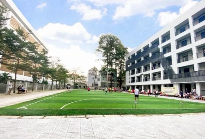 Hình ảnh thư viện hiện đại tại Trường Cao đẳng Thống Kê II