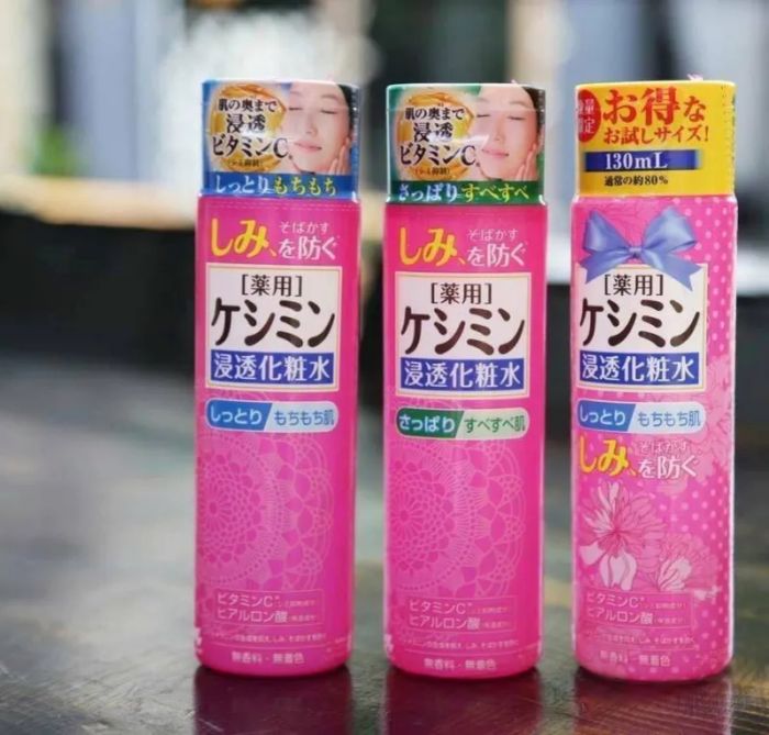 Nước hoa hồng trị nám, tàn nhang Kobayashi Keshimin Moist ảnh 2