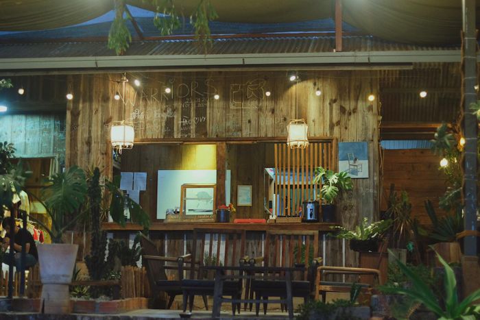 Không gian xanh mát với view đồi núi tuyệt đẹp tại Gâu.Garden