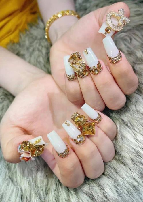 Những tác phẩm nail nghệ thuật tại Cuồng Nail