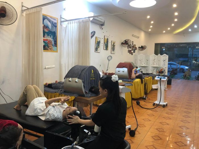 July Beauty Spa - Không gian sang trọng với vườn thảo mộc